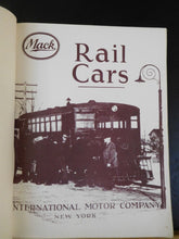 Mack Rail Cars 1922? Reprint