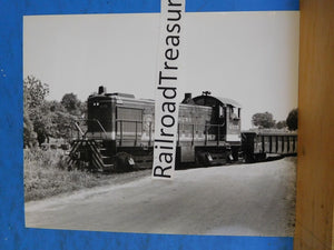 Photo Southern Railroad Locomotive #6075 8 X 10 B&W Graham NC 1954