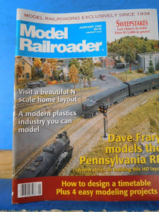 Model Railroader Magazine 1993 January Modern plastics industry you can model
