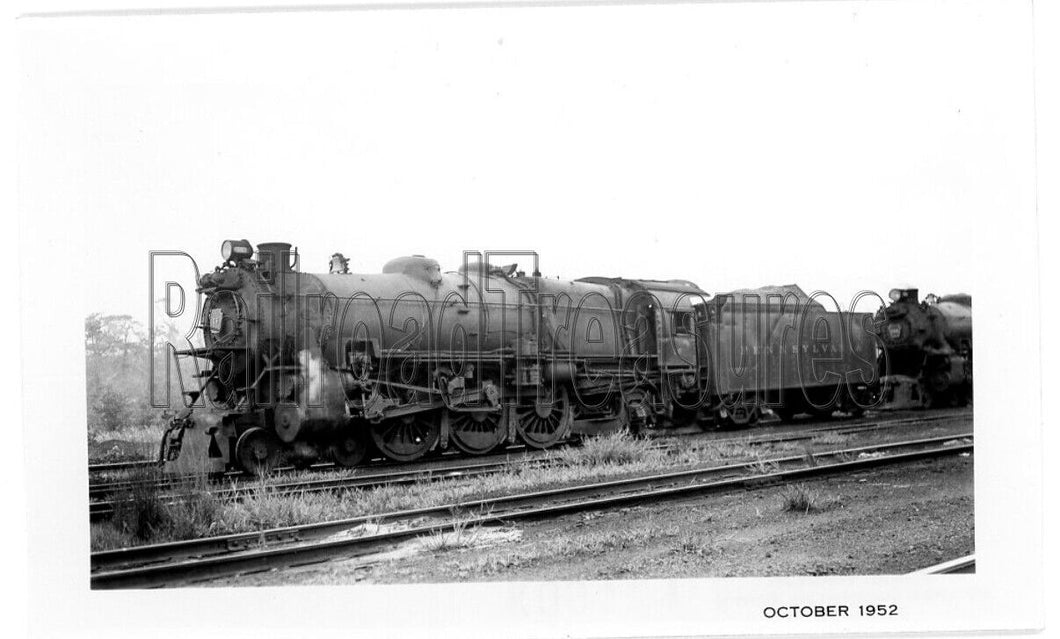 PHOTO Pennsylvania Railroad #16 Locomotive Photo 1952 PRR 3 x 5