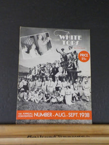 White Tops Circus Magazine 1938 August September Downie Bros Circus Back on the