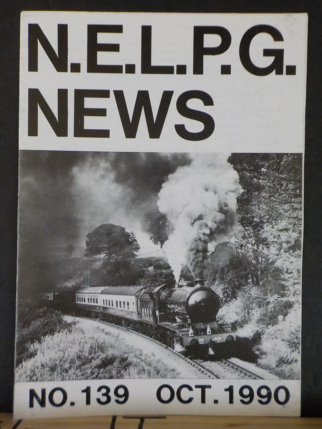 N.E.L.P.G. News #139 1990 October No.139 North Eastern Locomotive Preservation G