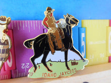 Jaycees Idaho (4) Fiesta Dancing girl  Cowboy Woman in barrel ins
