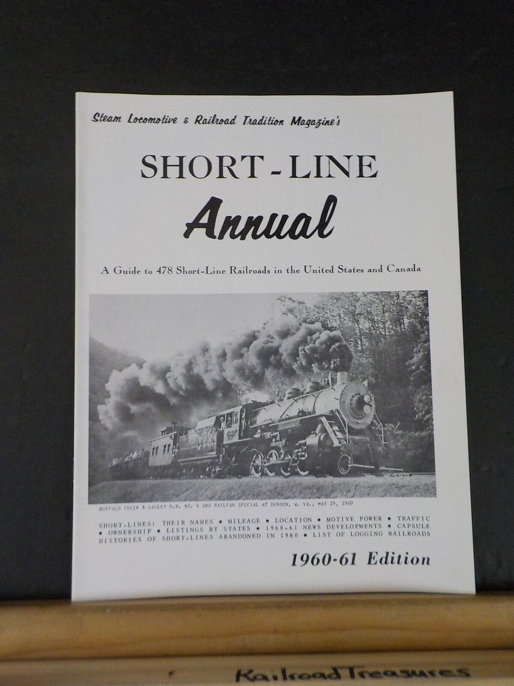 Short Line Annual 1960 - 1961 Shortlines  names mileage motive power locations