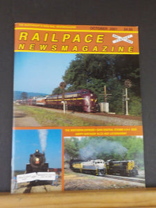Rail Pace News Magazine 2001 October Railpace Northern Express Ohio Central Alco