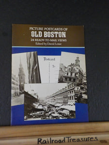 Picture Postcards of Old Boston by David Lowe 24 ready to mail views