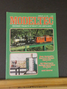 Modeltec 1995 February Magazine Narrow Gauge caboose Low pressure vertical pump