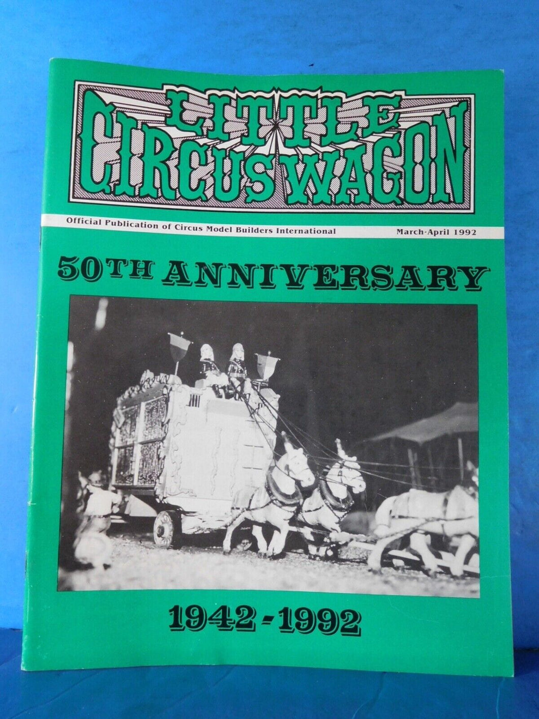 Little Circus Wagon 1992 March April Circus Model Builders International