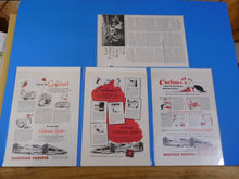 Ads Western Pacific RR California Zephyr #2 Advertisements from various magazine
