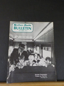 Southern Pacific Bulletin 1972 October Vol56 #9 Traffic Men Are Riding Cabooses