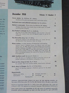 Trains Magazine 1950 December The Hiawatha Story