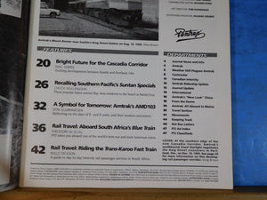 Passenger Train Journal #196 1994 April Amtrak Unveils its New China