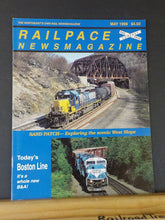 Rail Pace News Magazine 1998 May Railpace Sand Patch B&A BOston Line