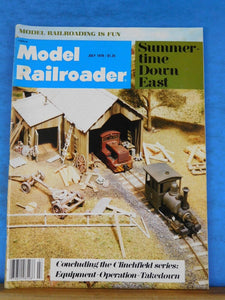 Model Railroader Magazine 1979 July Clinchfield Equipment Operation Takedown