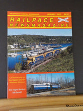 Rail Pace News Magazine 2000 January Railpace West Virginia Northern New England