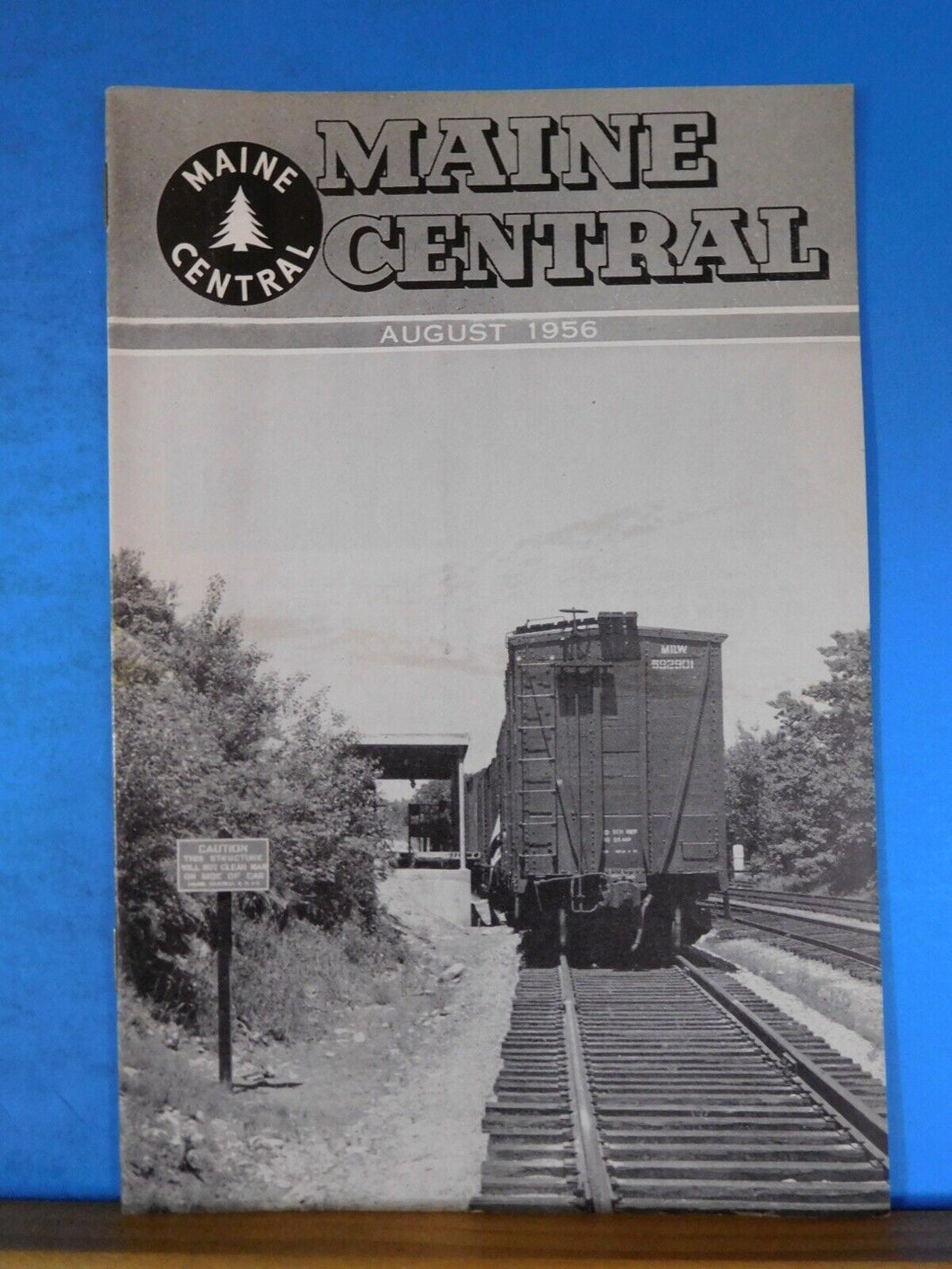 Maine Central Railroad Employees Magazine 1956 August
