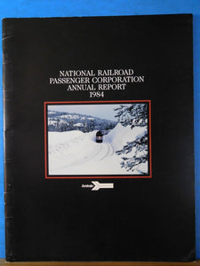 Amtrak Annual Report 1984