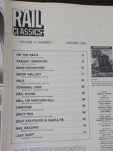 Rail Classics Magazine 1985 January V414  #1 Working a terminal railroad RRing i