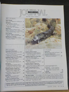 Railmodel Journal 1996 May Space Saving Shelf Layout Plan 5 Freight car models