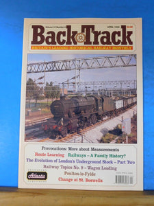 Back Track Magazine 1996 April Britain Railway History