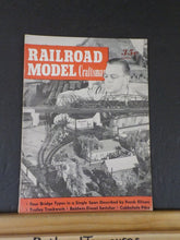 Railroad Model Craftsman Magazine 1953 March 4 bridge types in a single span Fra