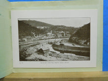 Souvenir Letter Mauch Chunk PA Postcards in a booklet Inclined plane #1 Pass car