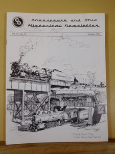 Chesapeake and Ohio Historical Newsletter 1979 October Stations Depots Logan Sub