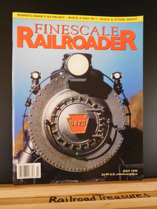 Finescale Railroader 1999 July Bridge trickery Shay conversion D&H RS-3U