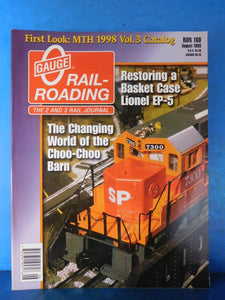 O Gauge Railroading #160 August 1998 Restoring a Lionel EP-5