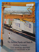 Atchison, Topeka and Santa Fe Railway Company Annual Report 1967 AT&SF