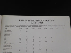 Passenger Equipment of the Pennsylvania Railroad Volume 1 Coaches Soft Cover