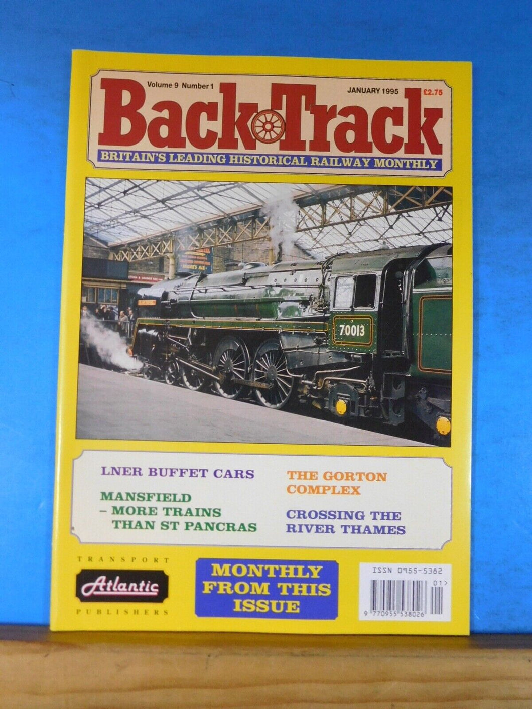 Back Track Magazine 1995 January Britain Railway History