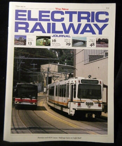 New Electric Railway Journal 1993-1994  Winter Twin Cities Denver Little Mac Bus