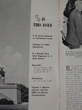 Reading Railroad Magazine Employee 1946 February Gettysburg