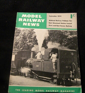 Model Railway News 1955 September Midland Ry Pullman car East Grinstead Station