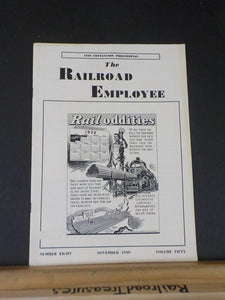 Railroad Employee, The 1940 November Mail Order Companies and the Railroads