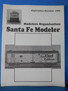Santa Fe Modeler 1982 Sept Illinois Blackwell OK tender plans