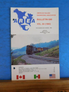 American Railway Engineering Association Bulletin 690 Nov Dec 1682 Vol 84