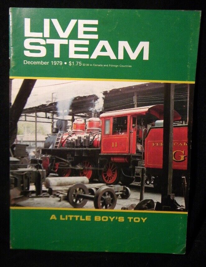 Live Steam Magazine 1979 Dec Speed and powering of steamboats Flame Guard