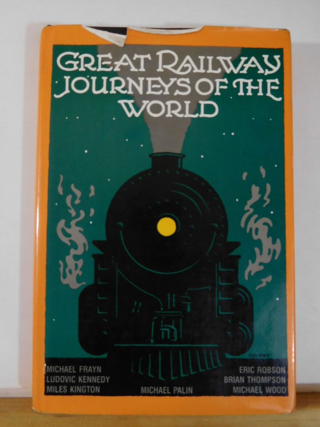 Great Railway Journeys of the World Frayn Kennedy Kington+ others Dust Jacket