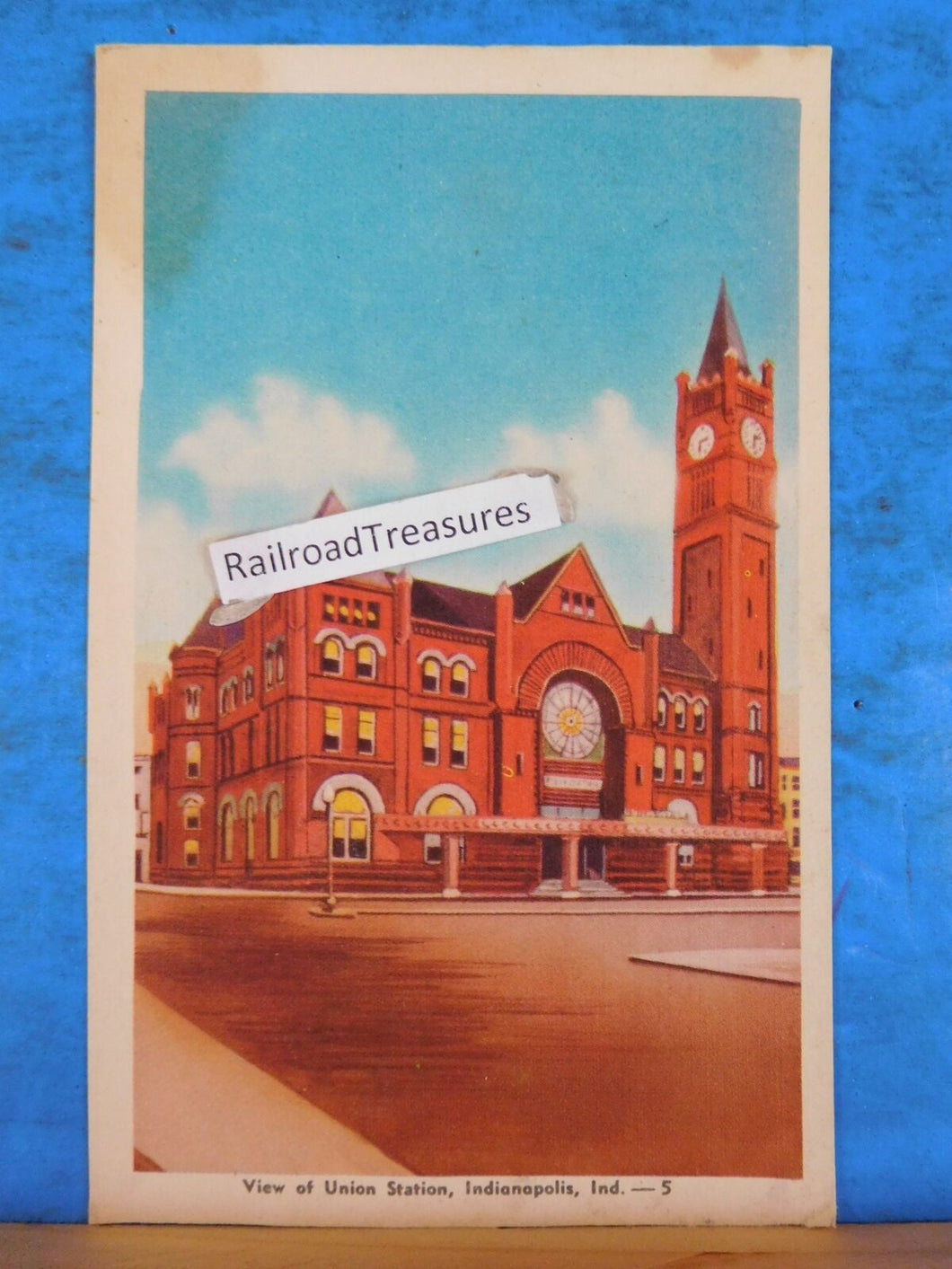 Postcard View of Union Station, Indianapolis, Ind. – 5 26446