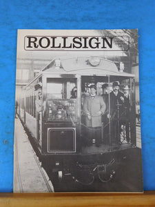 Rollsign Magazine of New England Transit News 1977 January February Main Line El