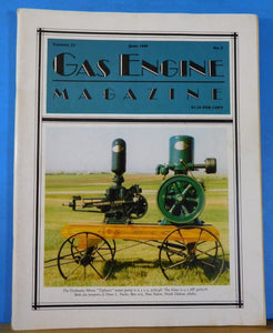 Gas Engine Magazine 1988 June Model H Hart-Parr  Roping Off Your Engine