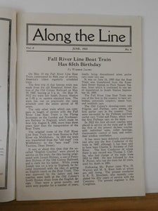 Along the Line 1932 June New York New Haven & Hartford Employee Magazine