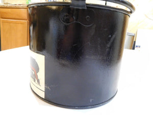 Norfolk & Western coal Bucket pail w/ handle N&W with decal