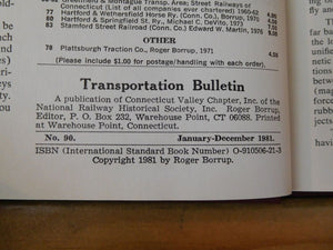 Nantasket Beach Branch Pioneer Electrification 1895-1932 Transportation Bulletin