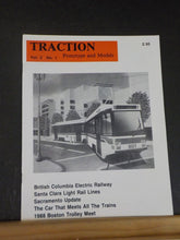 Traction Prototype and Models Magazine Issue 7 Vol 2 #1 British Columbia Electr