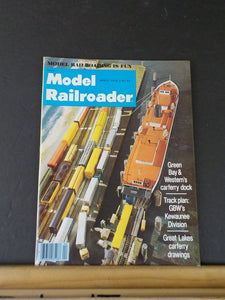 Model Railroader Magazine 1978 April GB&W Carferry dock GBW Kewaunee