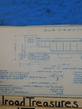 B&O Diagrams Diesel Locomotives Diagrams Baltimore & Ohio Cranes, Switchers Elec