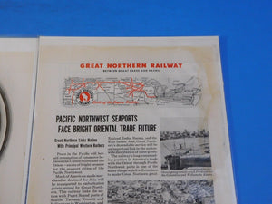 Ads Great Northern RR Lot #14 Advertisements from Various Magazines (10)